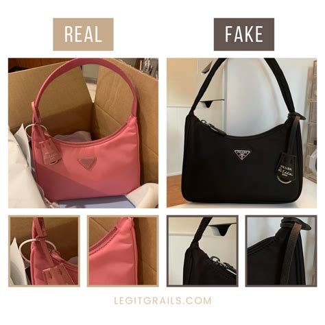 fake prada purse vs real|knock off prada purses handbags.